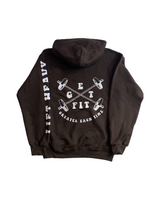 LIFT HEAVY Hoodie in Toasted