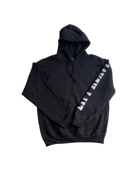 LIFT HEAVY Hoodie in Black